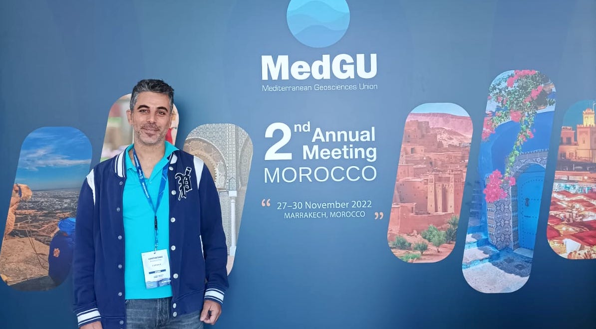 AGREEMAR represented at the 2nd Annual Meeting of the Mediterranean Geosciences Union (MedGU-22) in Marrakech, Morocco