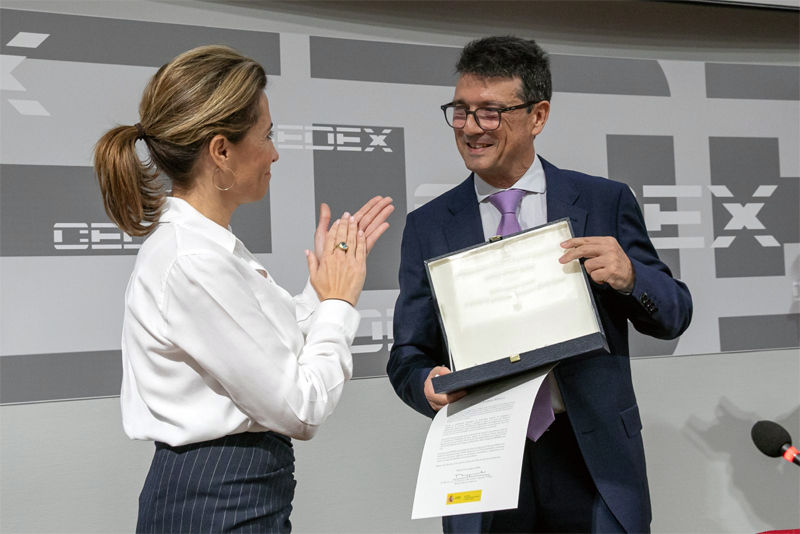 National Civil Engineering Award 2023 for Prof. Joaquín Andreu, PI of UPV team in the AGREEMAR project