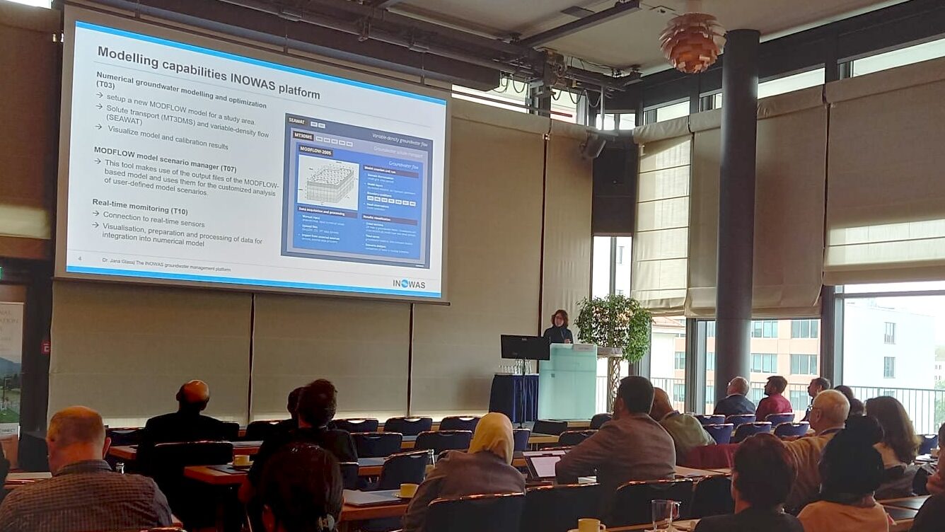 INOWAS web-based modelling platform presented at the International Riverbank Filtration Conference in Dresden