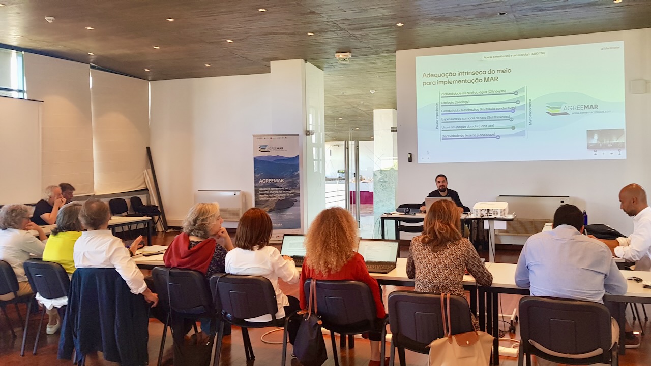 Integrated Water Resources Management – Aquifer Recharge: Stakeholder interaction workshop in Portugal
