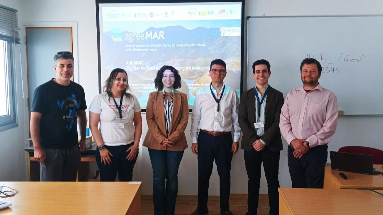 Training course on water resources management in Cyprus using AQUATOOL