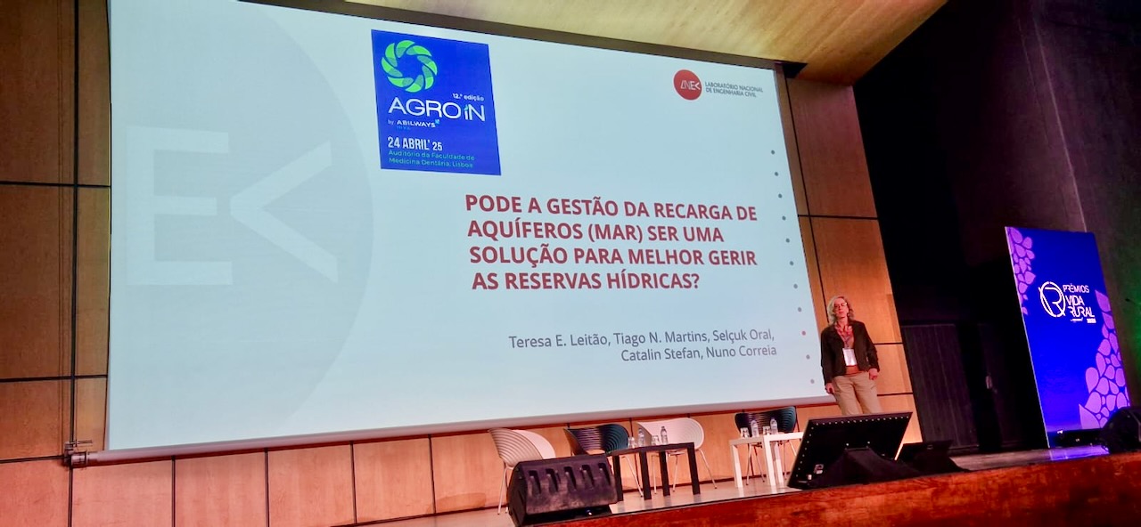 Teresa Leitão from LNEC highlights the relevance of MAR strategies in key agriculture-related events
